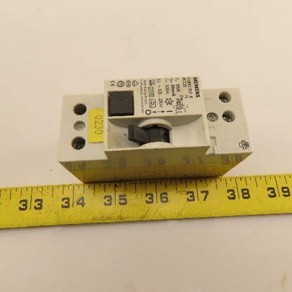 Siemens 5SM1312-6 25A 115-230VAC 2 Pole Circuit Breaker