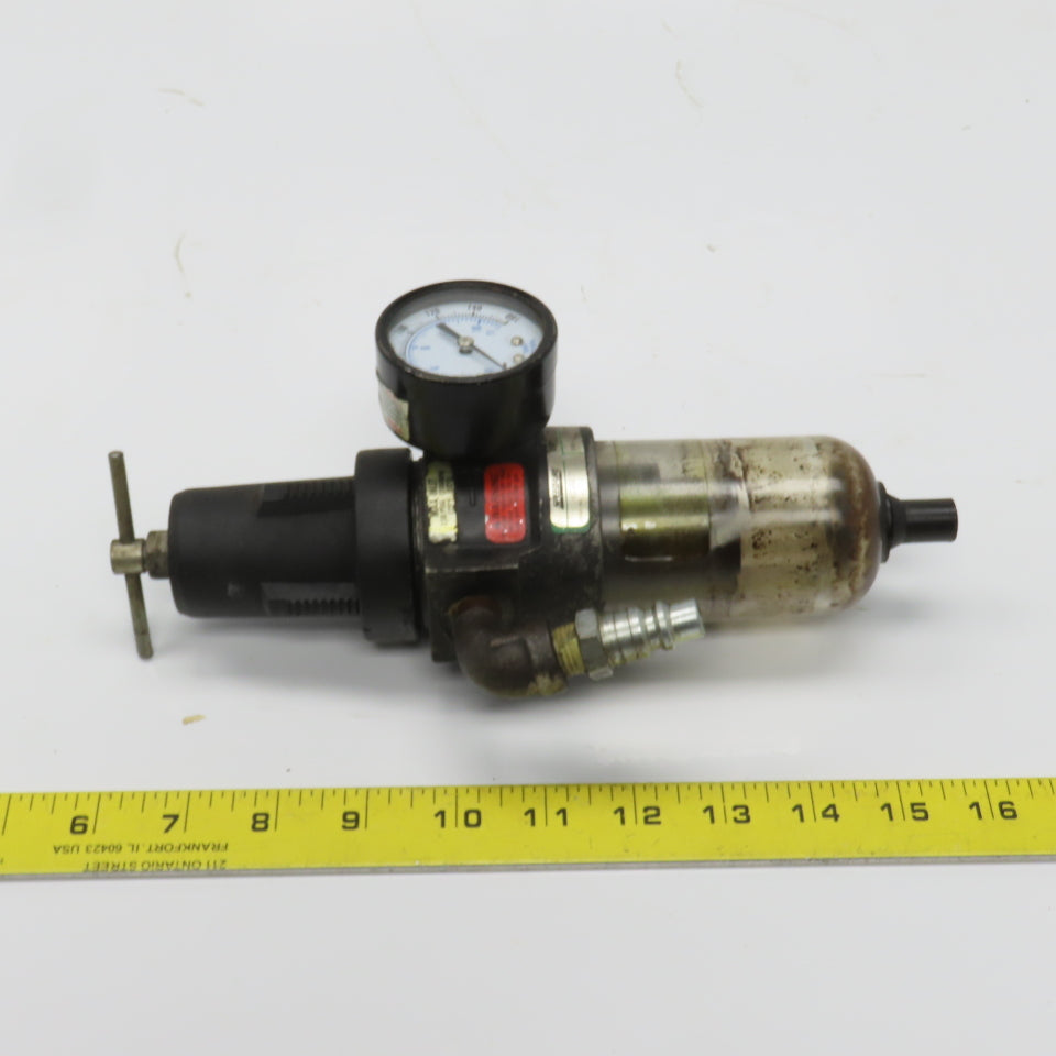 Speedaire 4Z027 Pneumatic Filter Regulator 150 PSI Max Inlet 125°F