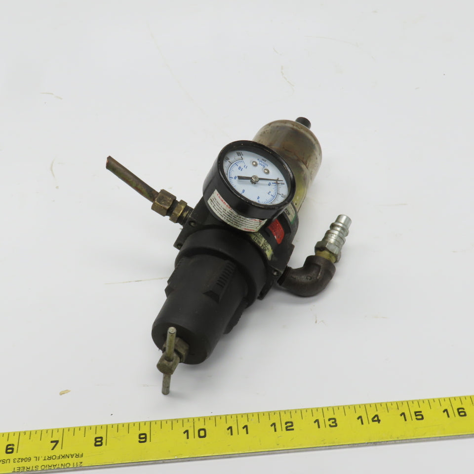 Speedaire 4Z027 Pneumatic Filter Regulator 150 PSI Max Inlet 125°F