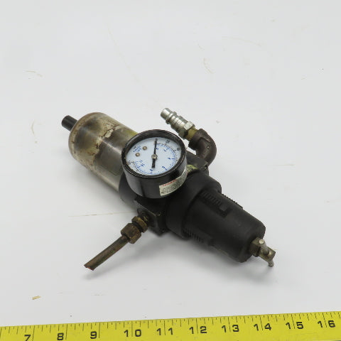 Speedaire 4Z027 Pneumatic Filter Regulator 150 PSI Max Inlet 125°F