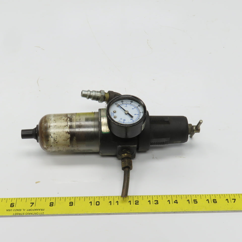 Speedaire 4Z027 Pneumatic Filter Regulator 150 PSI Max Inlet 125°F