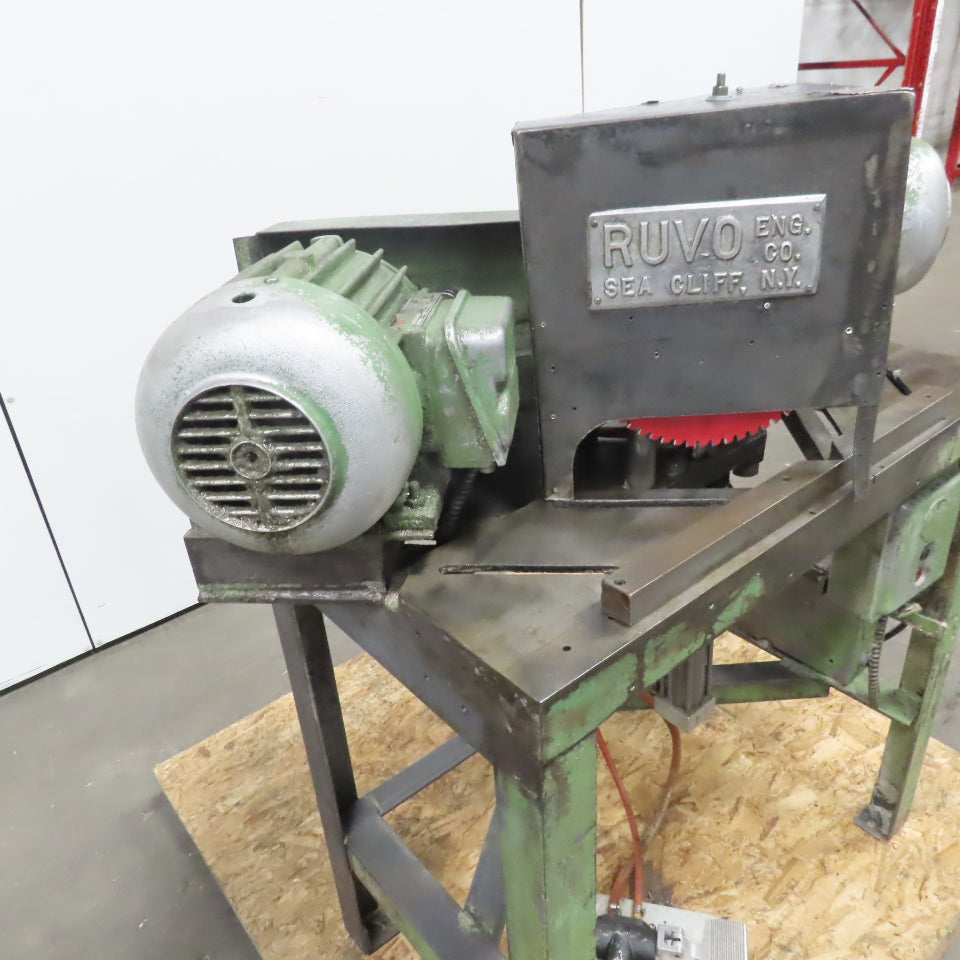 Ruvo 10" Double 45° Miter Saw 1-1/2Hp 208-230/460V 3Ph