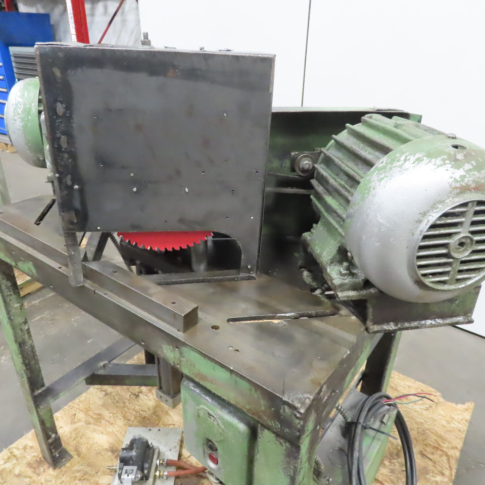 Ruvo 10" Double 45° Miter Saw 1-1/2Hp 208-230/460V 3Ph