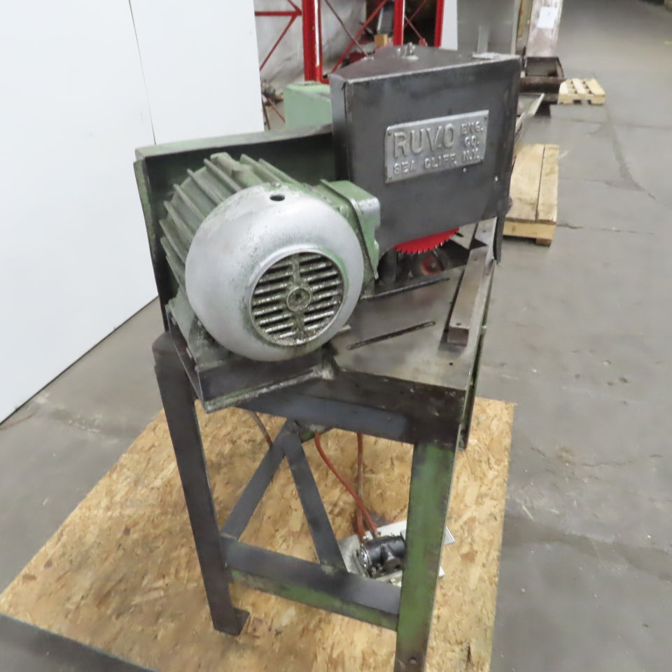 Ruvo 10" Double 45° Miter Saw 1-1/2Hp 208-230/460V 3Ph