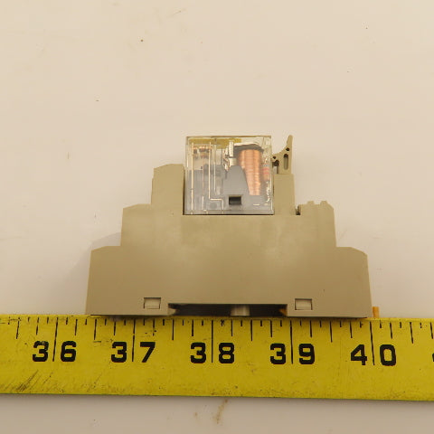 Omron GR2-2-SND 24VDC Coil Relay Module Socket Base 28X9YK Lot Of 5