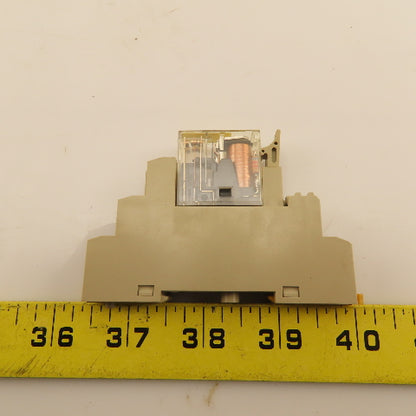 Omron GR2-2-SND 24VDC Coil Relay Module Socket Base 28X9YK Lot Of 5