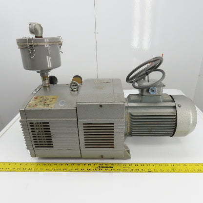 Ty Air ZYBW 80E Rotary Vane Vacuum Pump 3KW -60KPa 220V 3PH 1420RPM