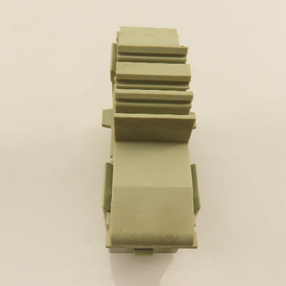 Harting E-16M E-16F 16 Position 400V 16A Panel Din Rail Connector Male/Female