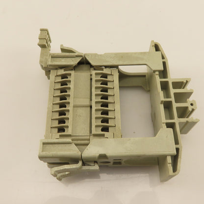 Harting E-16M E-16F 16 Position 400V 16A Panel Din Rail Connector Male/Female