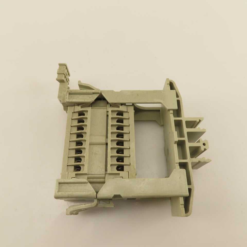 Harting E-16M E-16F 16 Position 400V 16A Panel Din Rail Connector Male/Female