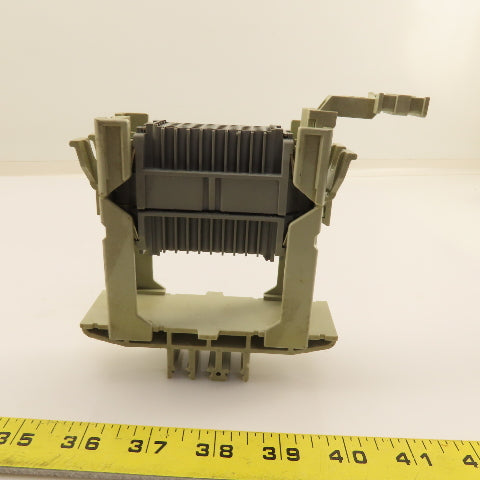 Harting Han-D40F 40 Position 400V 16A Panel Din Rail Connector Male/Female