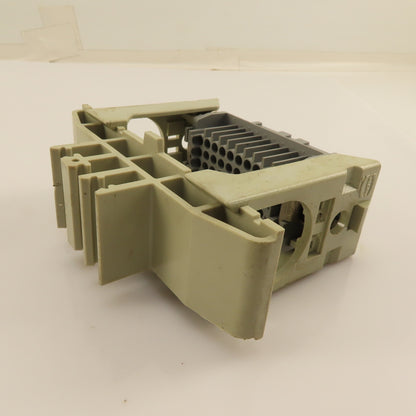 Harting Han-D40F 40 Position 400V 16A Panel Din Rail Connector Male/Female