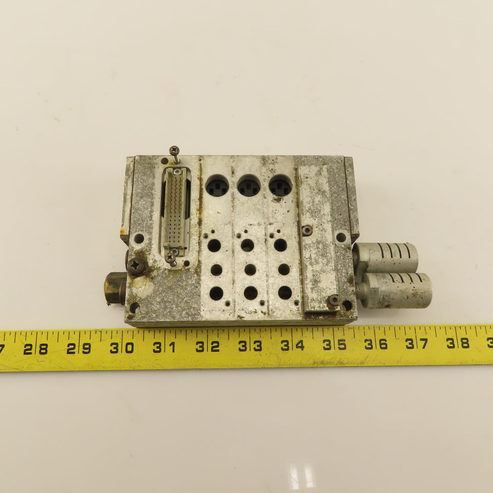 Bosch 0821706035 4 Position Pneumatic Valve Manifold Base 24VDC