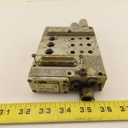 Bosch 0821706035 4 Position Pneumatic Valve Manifold Base 24VDC