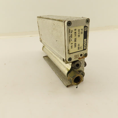 Bosch 0821706035 4 Position Pneumatic Valve Manifold Base 24VDC
