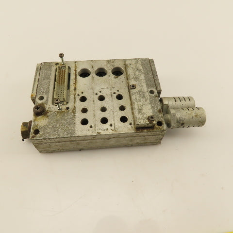 Bosch 0821706035 4 Position Pneumatic Valve Manifold Base 24VDC