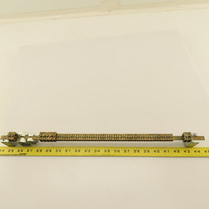 20" Industrial Electrical Cabinet Grounding Neutral Bar Kit 60 Terminals
