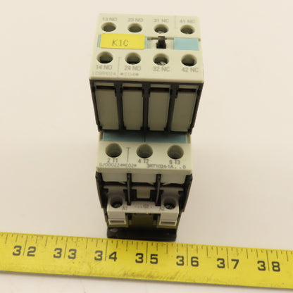 Siemens 3RT1024-1AG20 Contactor Relay 400V 5.5kW 3Ph 10Hp 110V Coil