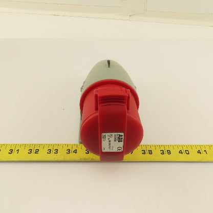 ABB 332RS6 32A 415V Max IEC 60309-1,2 Surface Mount 3 Pole Grounded Plug