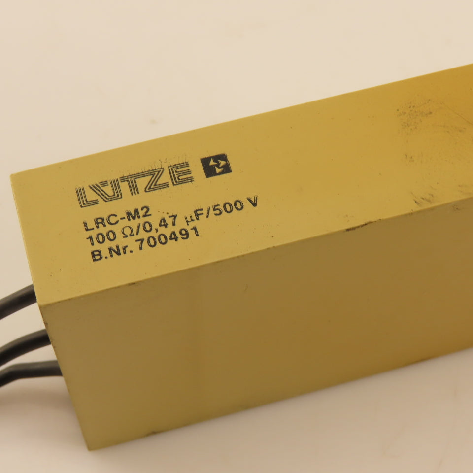 Lutze LRC-M2 100 Ohm 0.47uF 500V Surge Suppressor