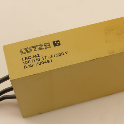Lutze LRC-M2 100 Ohm 0.47uF 500V Surge Suppressor