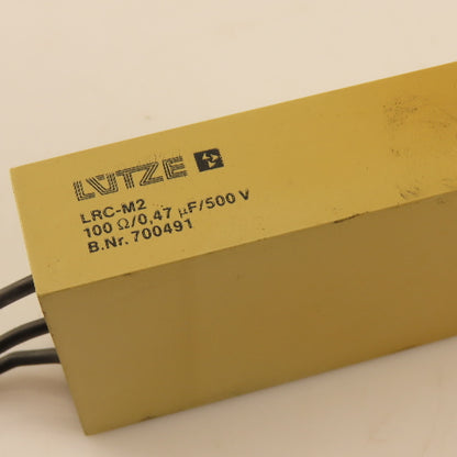 Lutze LRC-M2 100 Ohm 0.47uF 500V Surge Suppressor