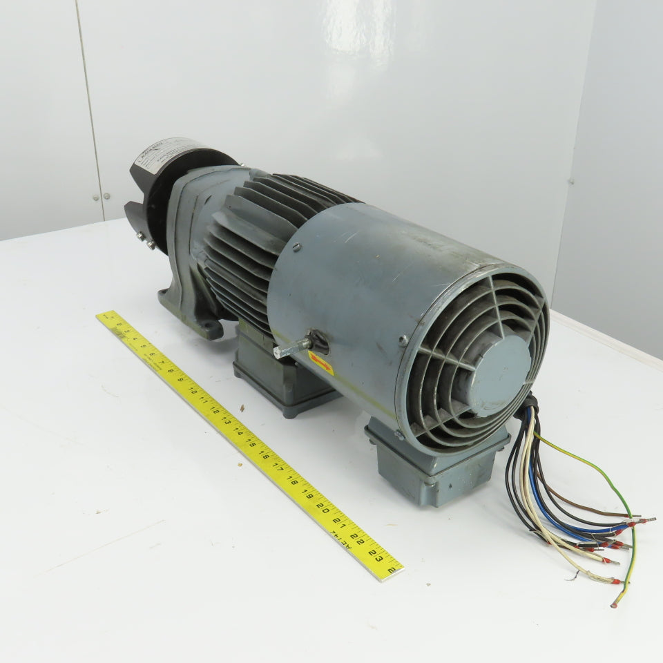 Rexnord GFTC4B5-MDF90L20-12GPB20/14NM AC Motor 480V 3PH 600/113RPM 50/60HZ