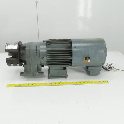 Rexnord GFTC4B5-MDF90L20-12GPB20/14NM AC Motor 480V 3PH 600/113RPM 50/60HZ