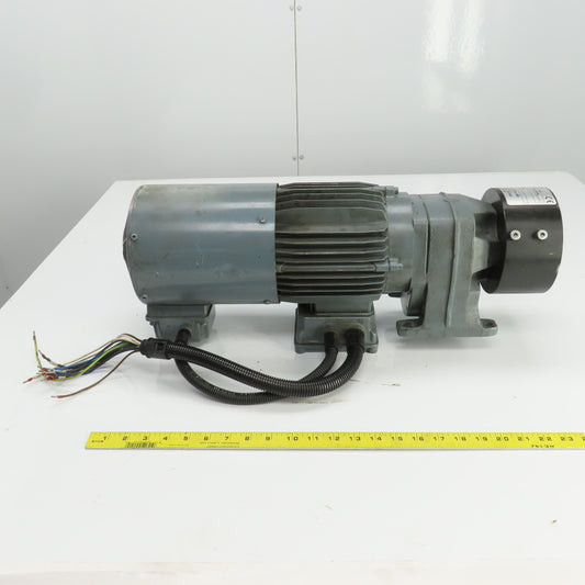 Rexnord GFTC4B5-MDF90L20-12GPB20/14NM AC Motor 480V 3PH 600/113RPM 50/60HZ