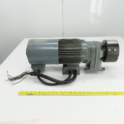 Rexnord GFTC4B5-MDF90L20-12GPB20/14NM AC Motor 480V 3PH 600/113RPM 50/60HZ