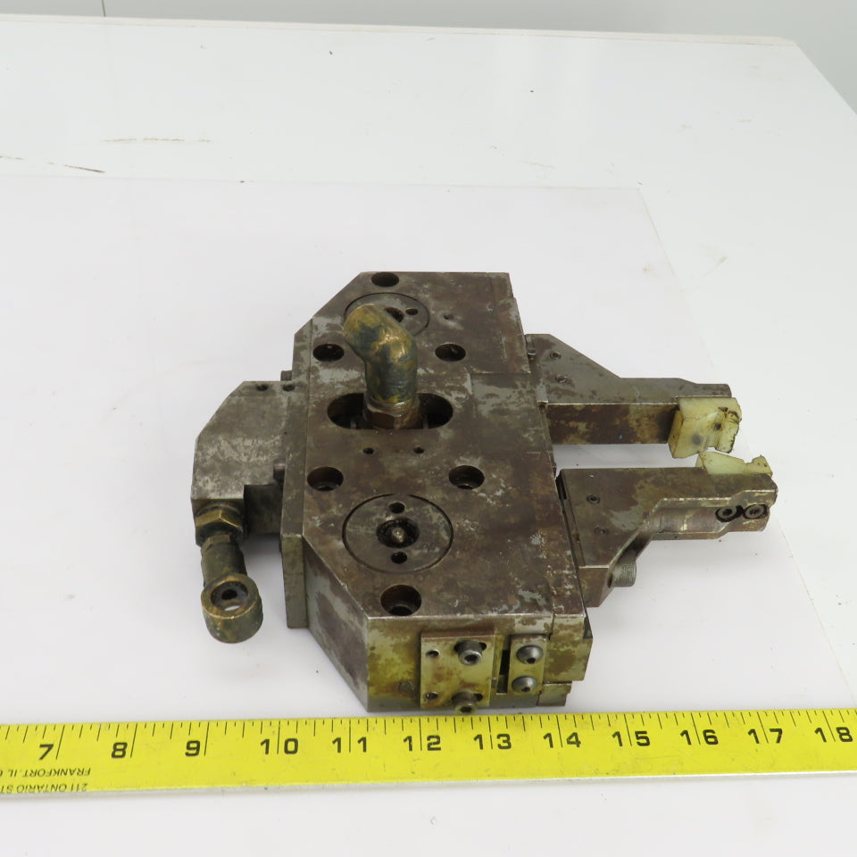 Parallel Jaw Hydraulic Pick & Place Gripper Unit 3" Stroke