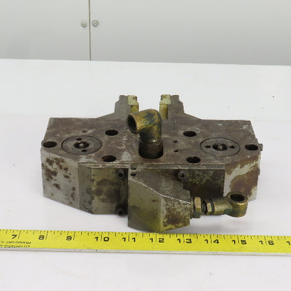 Parallel Jaw Hydraulic Pick & Place Gripper Unit 3" Stroke