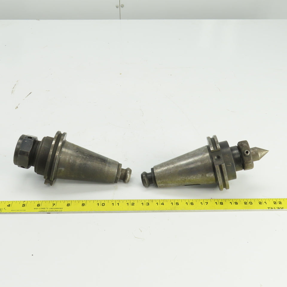 Unbranded Cat 50 End Mill Tool Holder Lot Of 2