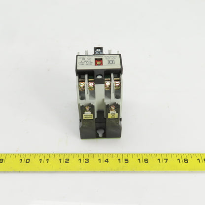 Square D 53696 X020V02 Ser. A Class 8501  AC Control Relay 120V Coil