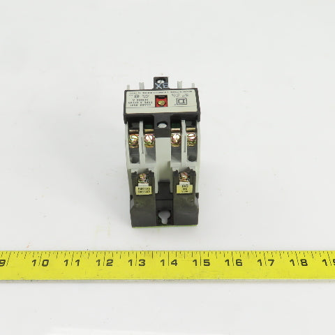 Square D 53696 X020V02 Ser. A Class 8501  AC Control Relay 120V Coil