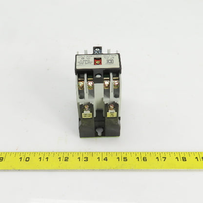 Square D 53696 X020V02 Ser. A Class 8501  AC Control Relay 120V Coil