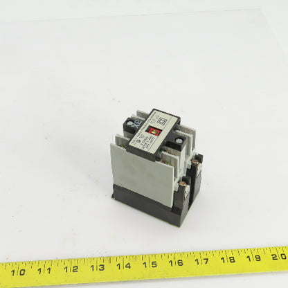 Square D 53696 X020V02 Ser. A Class 8501  AC Control Relay 120V Coil