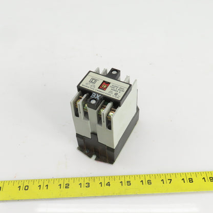 Square D 53696 X020V02 Ser. A Class 8501  AC Control Relay 120V Coil