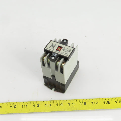 Square D 53696 X020V02 Ser. A Class 8501  AC Control Relay 120V Coil