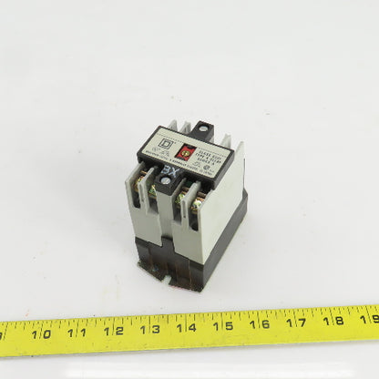 Square D 53696 X020V02 Ser. A Class 8501  AC Control Relay 120V Coil