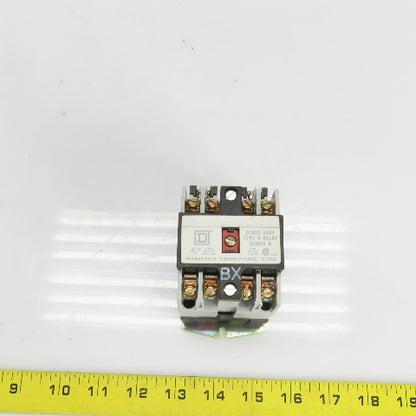 Square D 53705 X040V02 Ser. A Class 8501 AC Control Relay 120V Coil