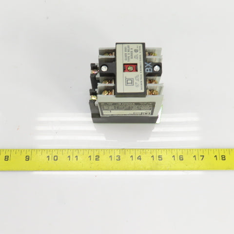 Square D 53705 X040V02 Ser. A Class 8501 AC Control Relay 120V Coil