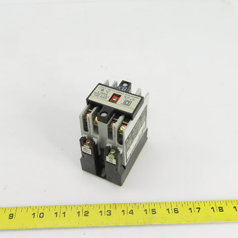 Square D 53705 X040V02 Ser. A Class 8501 AC Control Relay 120V Coil