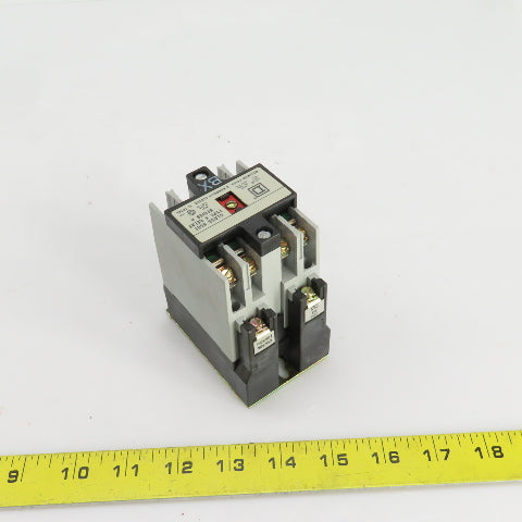 Square D 53705 X040V02 Ser. A Class 8501 AC Control Relay 120V Coil