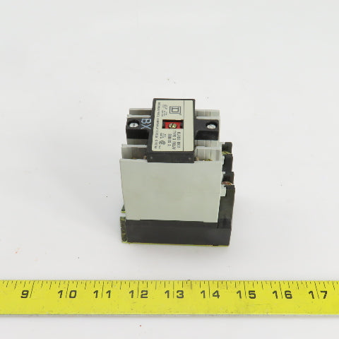 Square D 53705 X040V02 Ser. A Class 8501 AC Control Relay 120V Coil