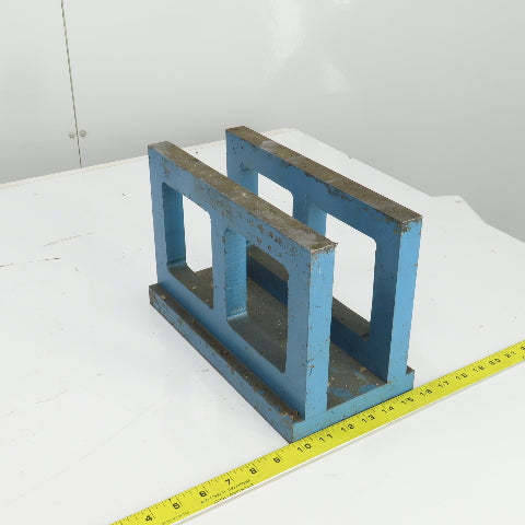 Fixed Parallel Steel Mounting Base Angle Mount  7" H x 2-7/8" ID x 12" L