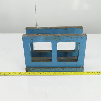 Fixed Parallel Steel Mounting Base Angle Mount  7" H x 2-7/8" ID x 12" L