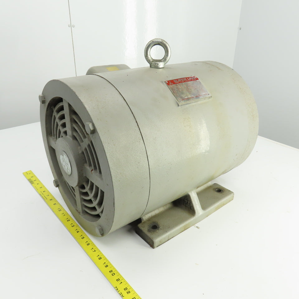 Mitsubishi SB-J 7.5KW AC Induction Motor 1770RPM 220V 3PH 180M Frame 50/60HZ