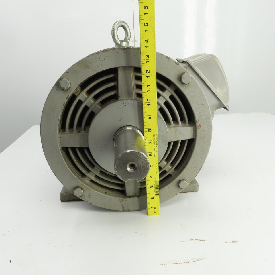 Mitsubishi SB-J 7.5KW AC Induction Motor 1770RPM 220V 3PH 180M Frame 50/60HZ