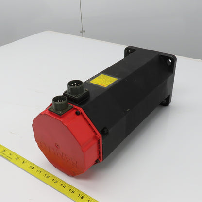 Fanuc A06B-0503-B002 30 1200PM AC Servo Motor 133V 22A 37NM W/Pulse Coder